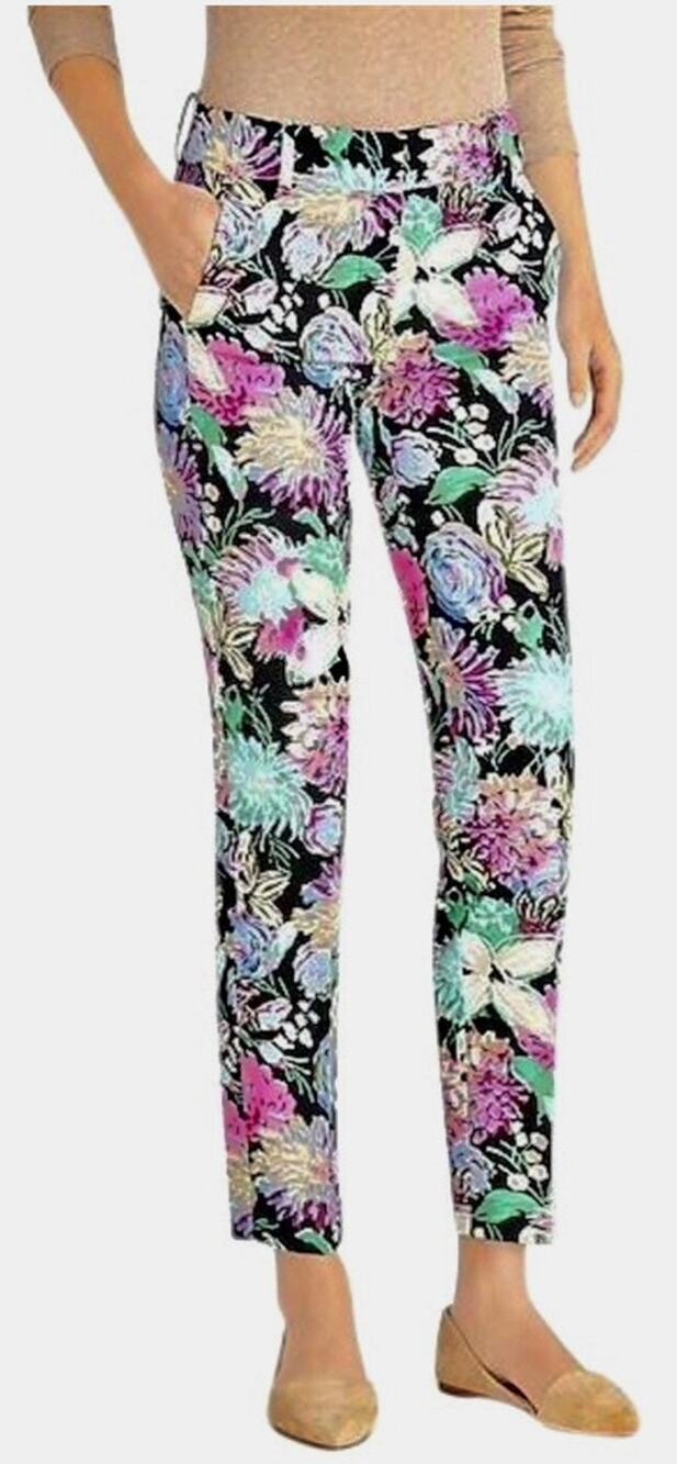 J. Crew Mercantile EUC Women's Corinth Floral Pants Size 2